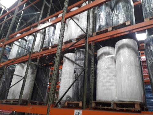 Bobina em E.V.A 2mm Branco 1 mt largura