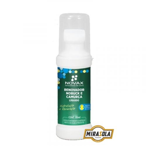 Renovador Nobuck e Camurça Liquido 80ml Preto