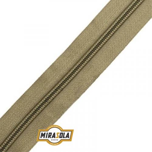 Zíper Nylon em Metro nº 07 Bege
